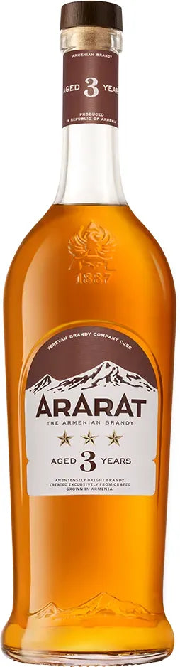 Ararat 3 Year Old 3 Stars Brandy 500ml