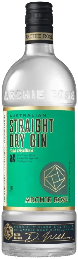 Archie Rose Distilling Co. Straight Dry Gin 37% 700ml | Bottle Stop