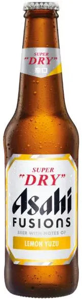 Asahi Fusions Lemon Yuzu 4% 24 Pack Bottles 330ml | Bottle Stop