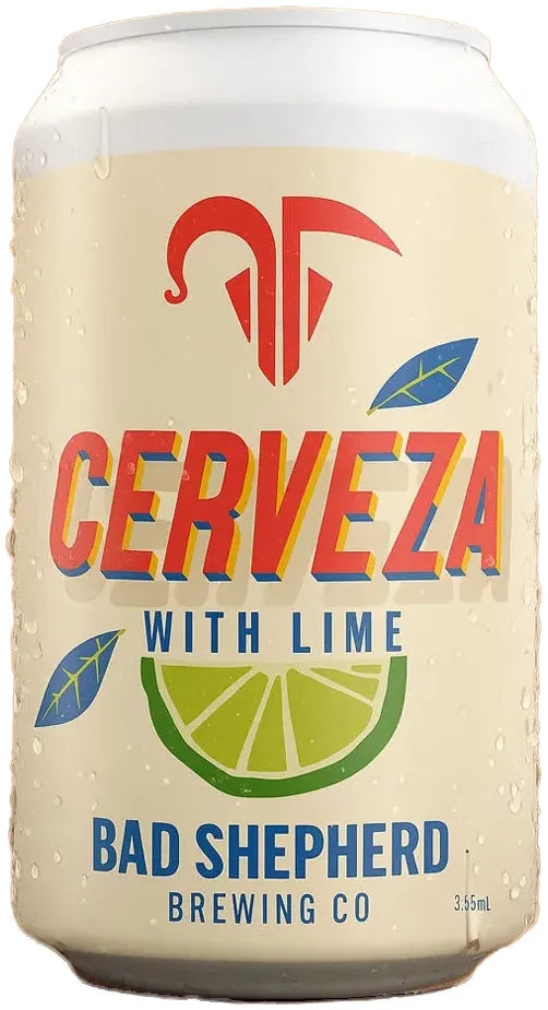 Bad Shepherd Brewing Co Lime Cerveza 4.5% 24 Pack Cans 355ml | Bottle Stop
