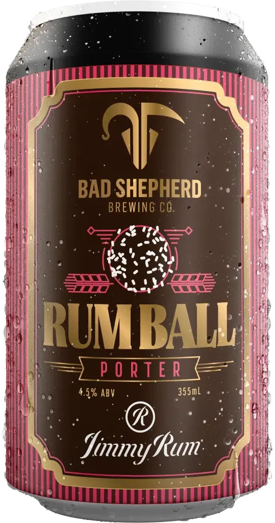 Buy Bad Shepherd Brewing Co Rum Ball Porter 24 Pack Cans 355ml Online at Bottle Stop