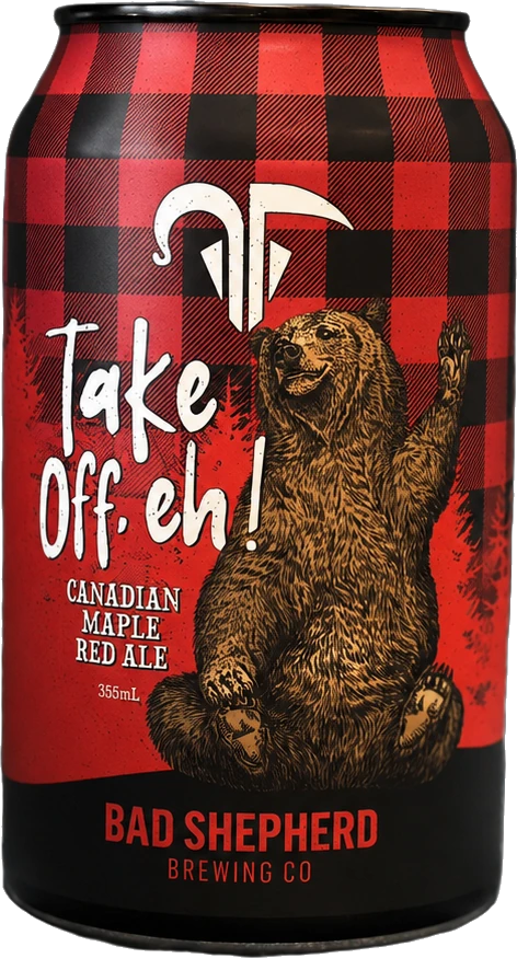 Bad Shepherd Brewing Co Take Off Eh! Maple Red Ale 5% 24 Pack Cans 355ml | Bottle Stop