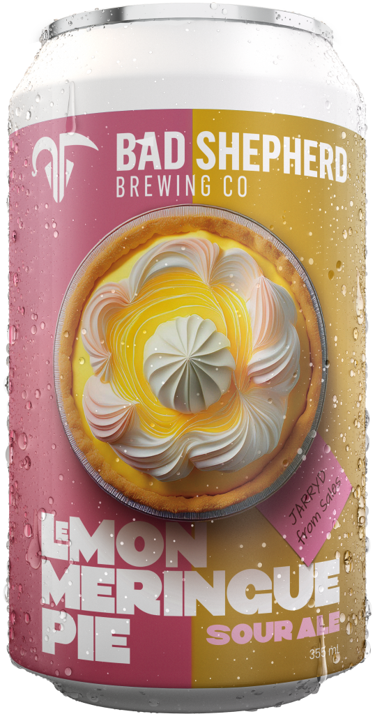 Bad Shepherd Brewing Co Lemon Meringue Pie Sour 355ml - BoozeBud