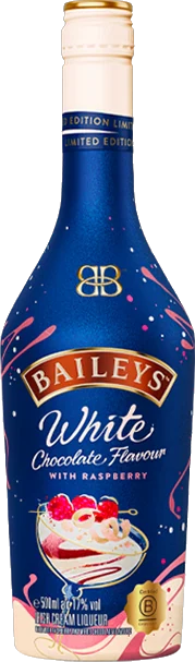 Baileys White Chocolate with Raspberry Liqueur 500ml | Bottle Stop