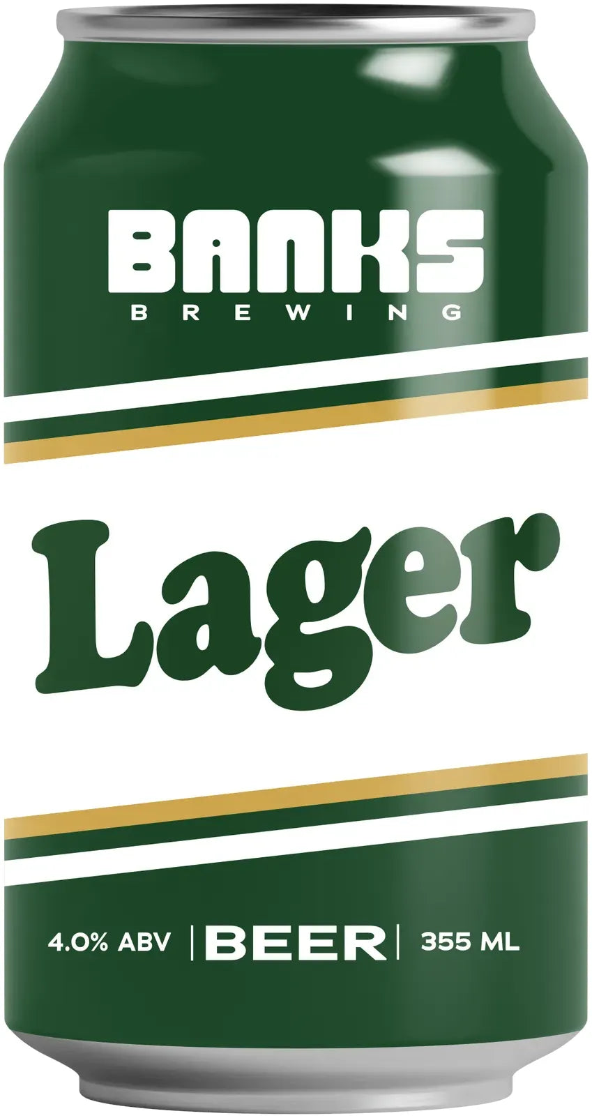 Buy Banks Brewing Banks Lager 24 Pack Cans 355ml Online at Bottle Stop