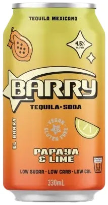 Barry Papaya & Lime 330ml