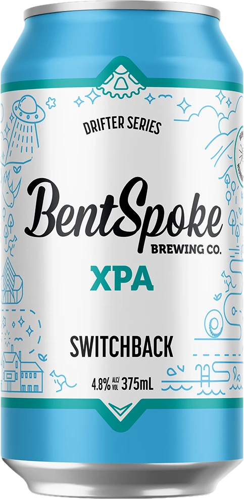 Bentspoke Brewing Co. Switchback XPA 4.8% 16 Pack Cans 375ml | Bottle Stop