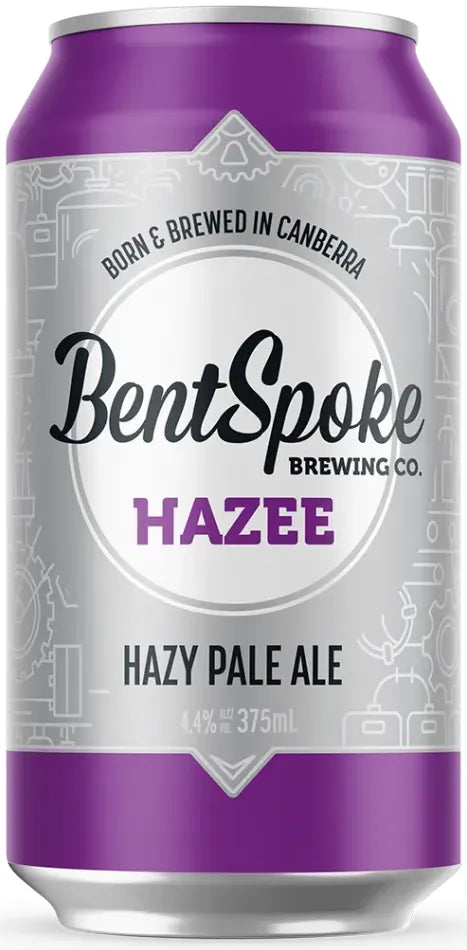 Bentspoke Brewing Co. Hazee Hazy Pale Ale 375ml - BoozeBud