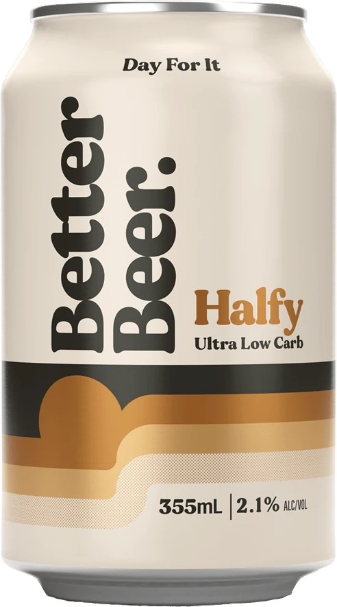 Better Beer Halfy 2.1% 24 Pack Cans 355ml | Bottle Stop