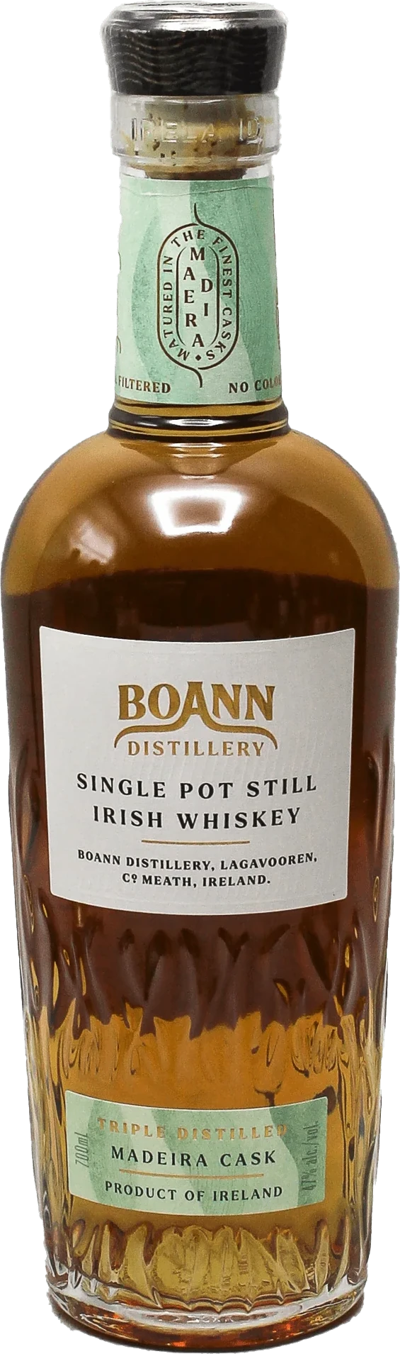 Boann Madeira Cask Single Pot Still Irish Whiskey 700ml | Bottle Stop