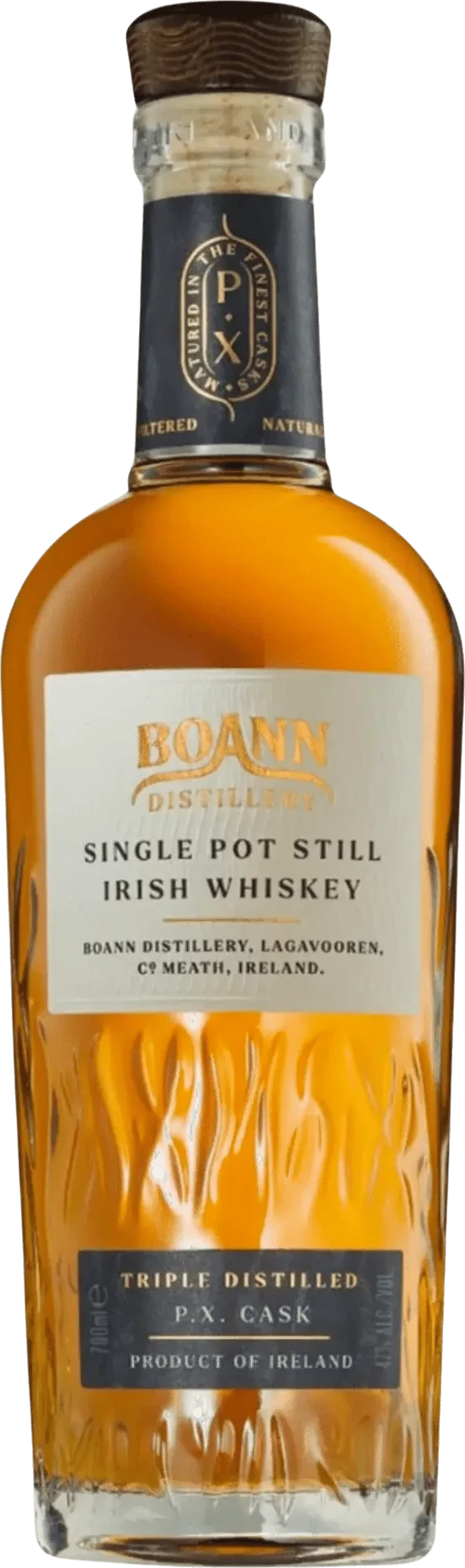 Boann PX Cask Single Pot Still Irish Whiskey 700ml | Bottle Stop