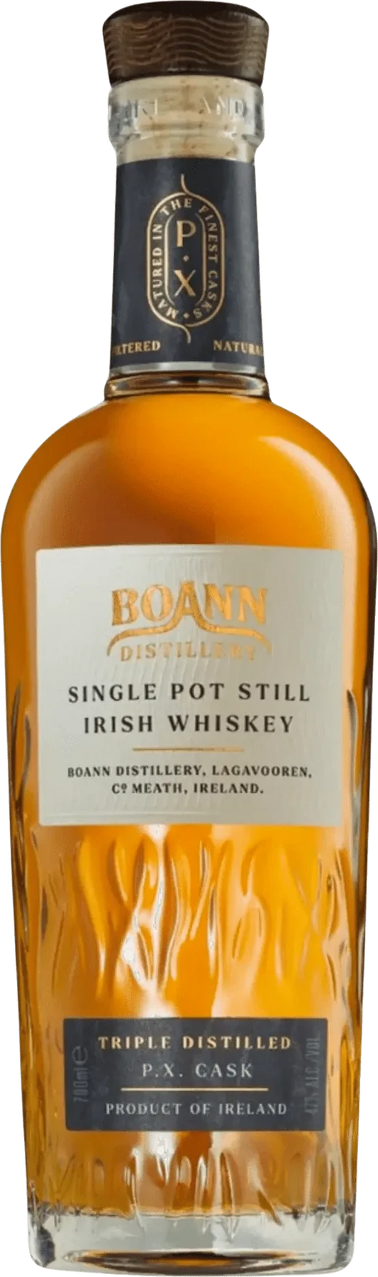 Boann PX Cask Single Pot Still Irish Whiskey 700ml | Bottle Stop
