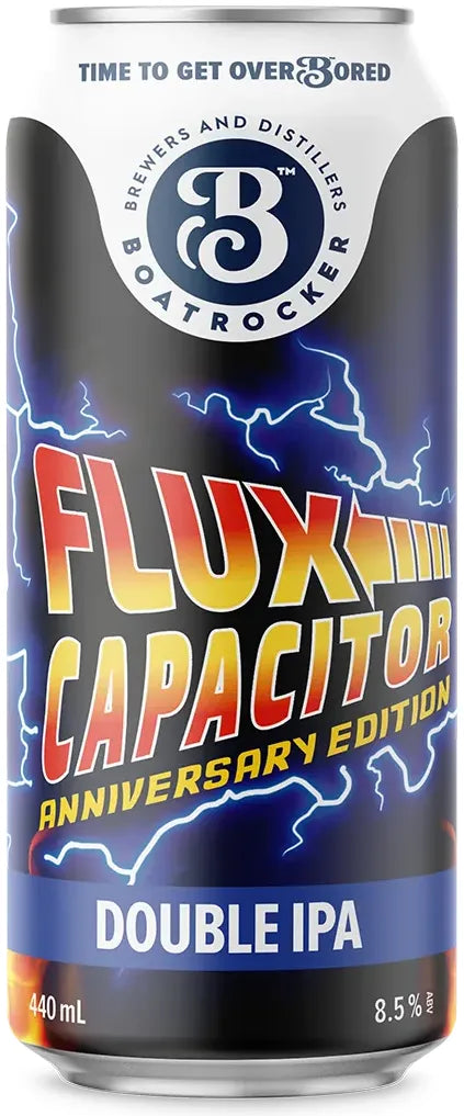 Boatrocker Flux Capacitor IIPA Anniversary Edition Cans 8.5% 16 Pack Cans 440ml | Bottle Stop