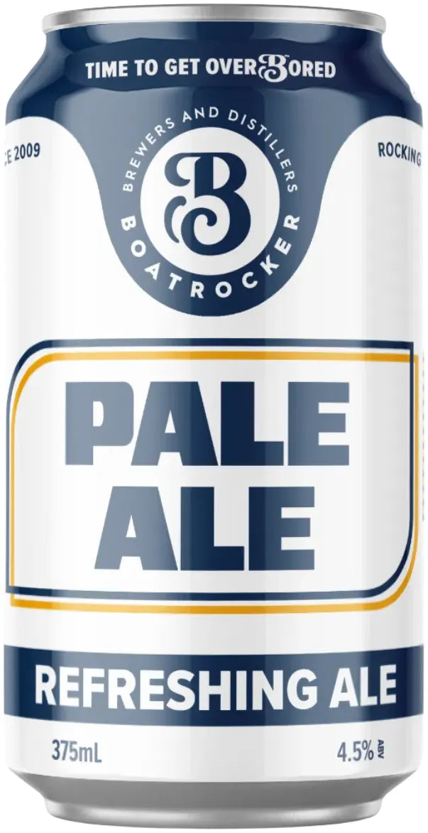 Boatrocker Pale Ale 4.5% 24 Pack Cans 375ml | Bottle Stop
