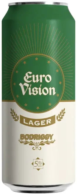 Bodriggy Brewing Company Eurovision Lager 5% 16 Pack Cans 500ml | Bottle Stop