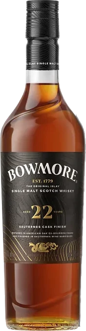 Bowmore 22 Year Old Sauternes Cask Finish Single Malt Scotch Whisky 700ml | Bottle Stop