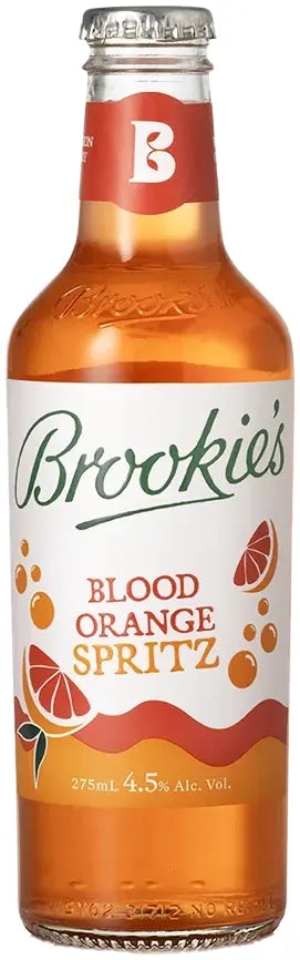 Buy Brookie's Blood Orange Spritz Bottles 275ml Online at Bottle Stop