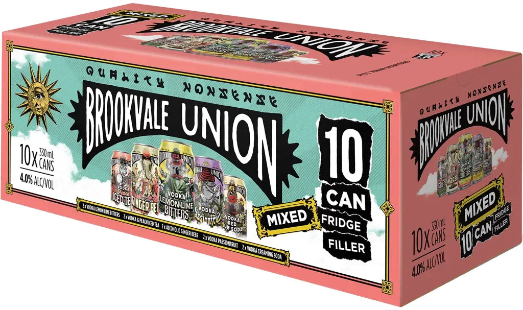 Brookvale Union Mixed 4% 3x10 Pack Cans 330ml | Bottle Stop