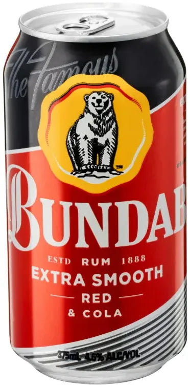 Buy Bundaberg Red & Cola 4.6% 24 Pack Cans 375ml Online at Bottle Stop
