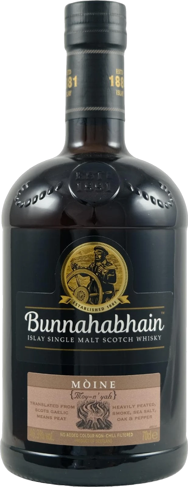 Bunnahabhain Mòine Islay Single Malt Scotch Whisky 700ml | Bottle Stop