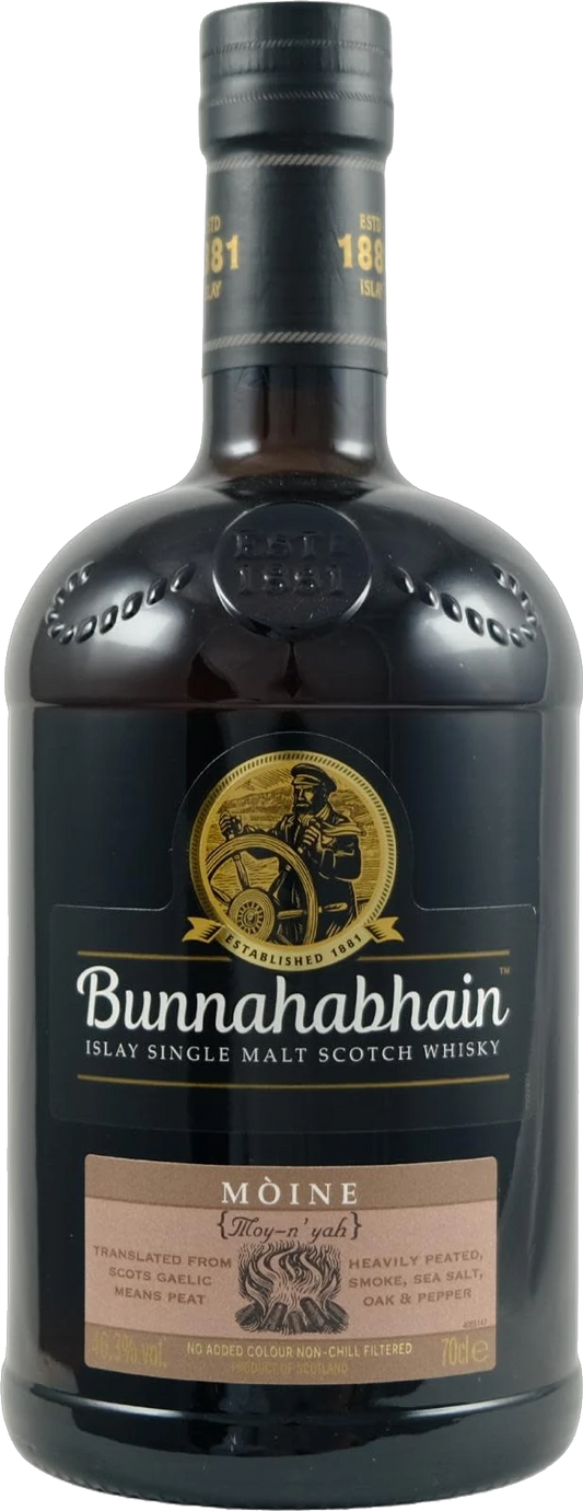 Bunnahabhain Mòine Islay Single Malt Scotch Whisky 700ml | Bottle Stop