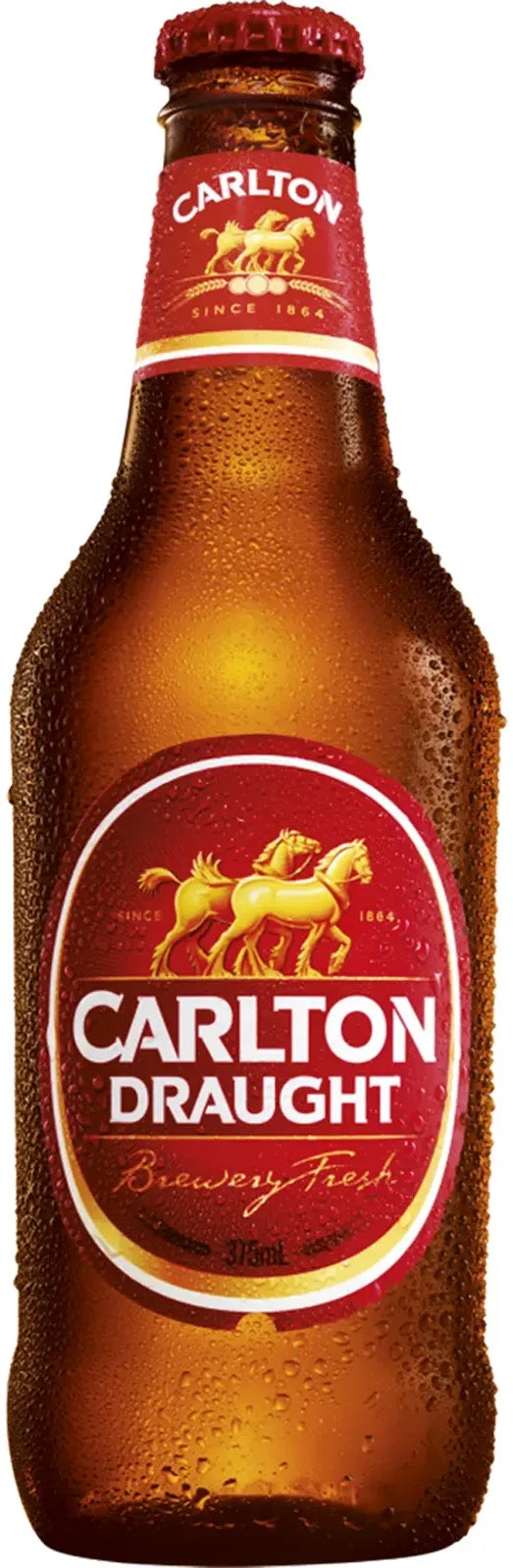 Buy Carlton Draught 4.6% 24 Pack Bottles 375ml Online at Bottle Stop