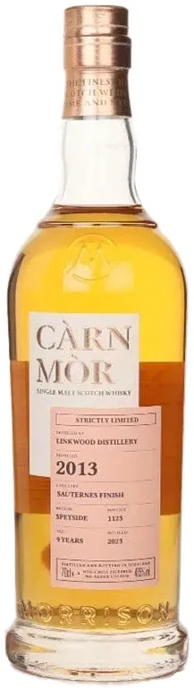 Buy Carn Mor Linkwood 2013 9 Year Old Single Malt Whisky 700ml Online at Bottle Stop