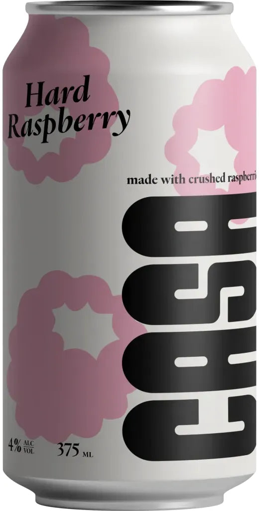 Casa Spirits Hard Raspberry 4% Cans 375ml