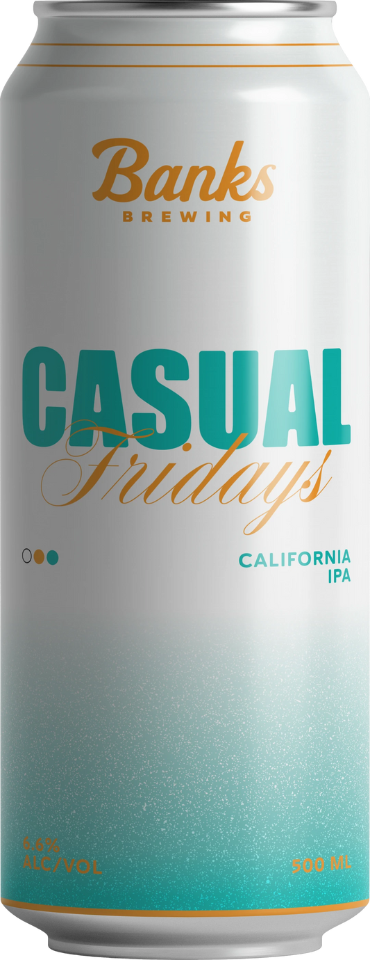 Casual Fridays California West Coast IPA 6.6% 12 Pack Cans 500ml | Bottle Stop