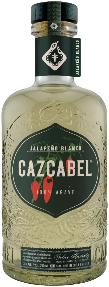 Cazcabel Jalapeno Blanco Tequila 700ml
