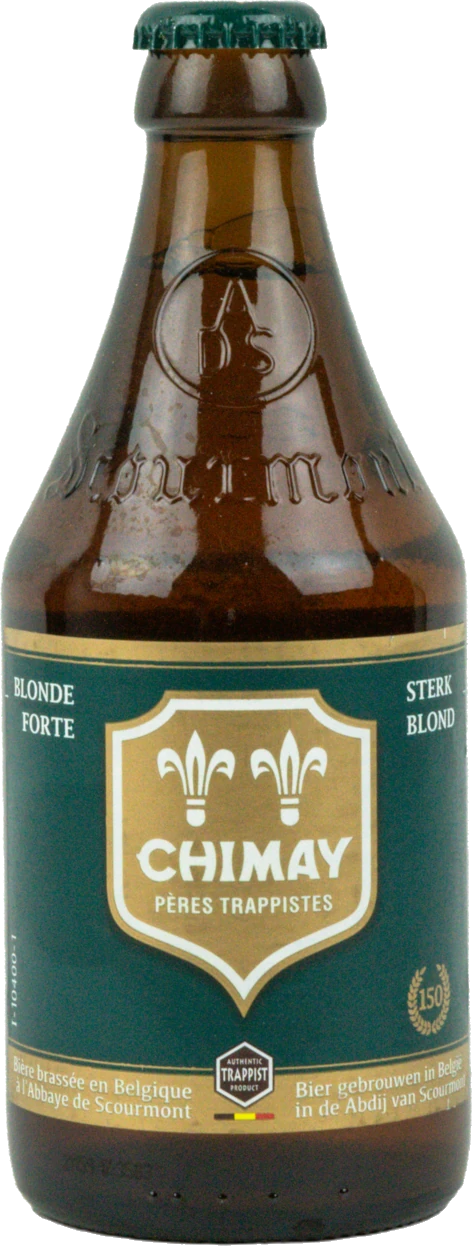 Chimay 150 (Green) Trappist Strong Blonde Ale 10% 24 Pack Bottles 330ml | Bottle Stop