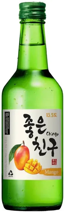 Buy Chingu Mango Soju 13.5% 20 Pack Bottles 360ml Online at Bottle Stop