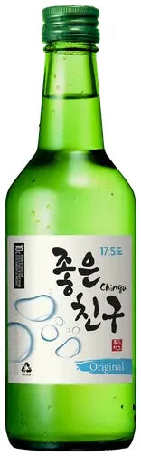 Buy Chingu Original Soju 17.5% 20 Pack Bottles 360ml Online at Bottle Stop