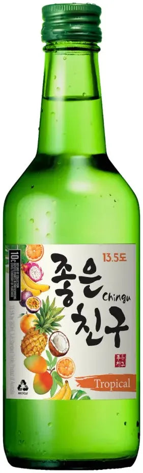 Buy Chingu Tropical Soju 13.5% 20 Pack Bottles 360ml Online at Bottle Stop