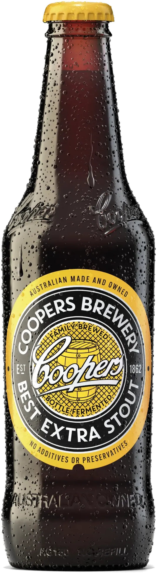 Buy Coopers Best Extra Stout 6.3% 12 Pack Bottles 750ml Online at Bottle Stop