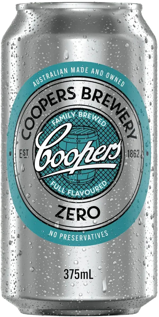 Coopers Zero 24 Pack Cans 375ml | Bottle Stop