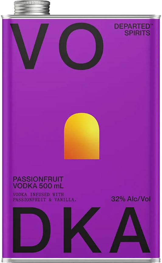 Departed Spirits Passionfruit & Vanilla Vodka 500ml | Bottle Stop