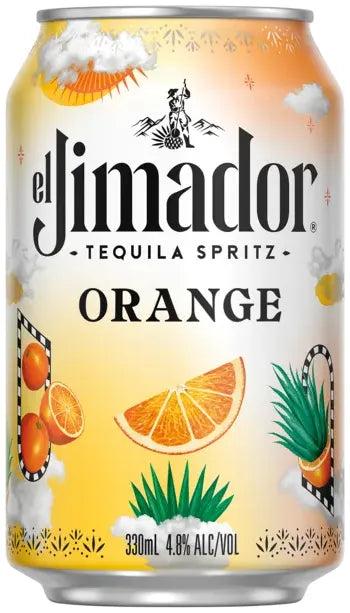 El Jimador Tequila Orange Spritz 4.8% 24 Pack Cans 330ml | Bottle Stop