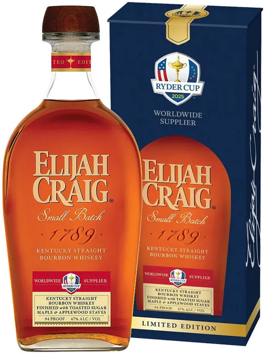 Elijah Craig Ryder Cup 2025 Edition 700ml | Bottle Stop