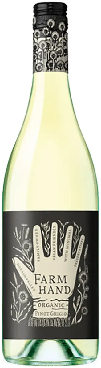 Buy Farm Hand Organic Pinot Grigio 750ml Online at Bottle Stop