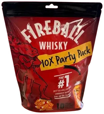 Fireball Party Pack 10 Pack 50ml | Bottle Stop