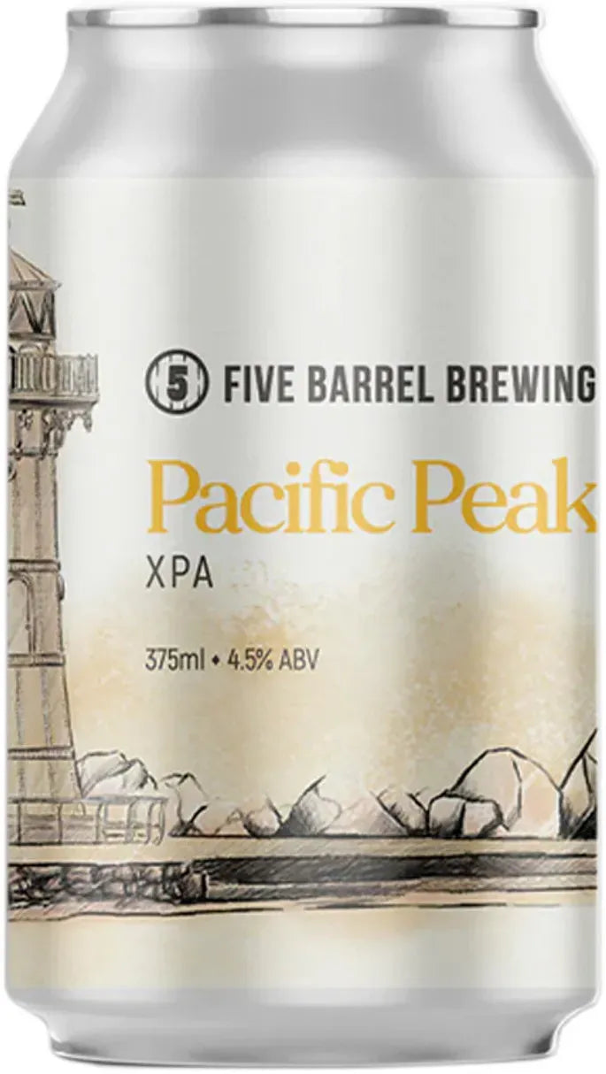 Five Barrel Pacific Peak XPA 375ml - BoozeBud