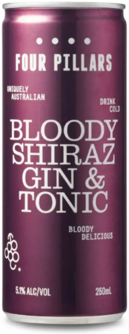 Four Pillars Bloody Shiraz Gin & Tonic 250ml