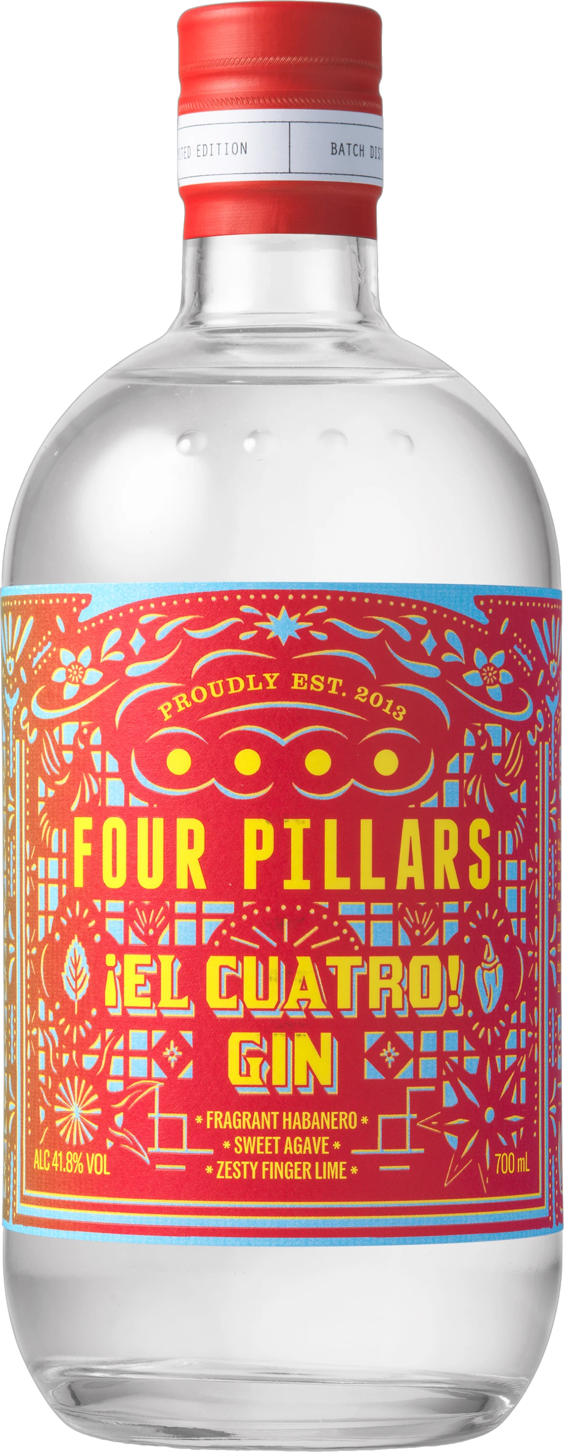 Four Pillars El Cuatro Gin 700ml | Bottle Stop