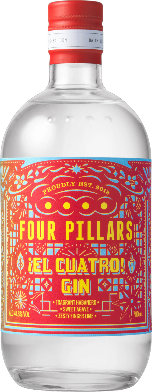 Four Pillars El Cuatro Gin 700ml | Bottle Stop
