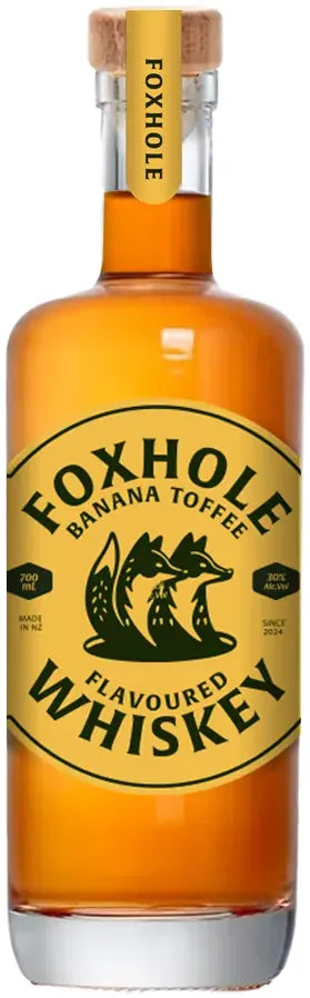 Foxhole Banana Toffee Flavoured Whiskey 700ml | Bottle Stop