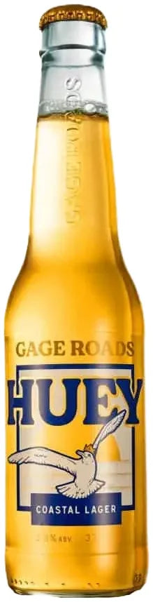 Gage Roads Brewing Co Huey Coastal Lager 3.8% 24 Pack Bottles 330ml | Bottle Stop