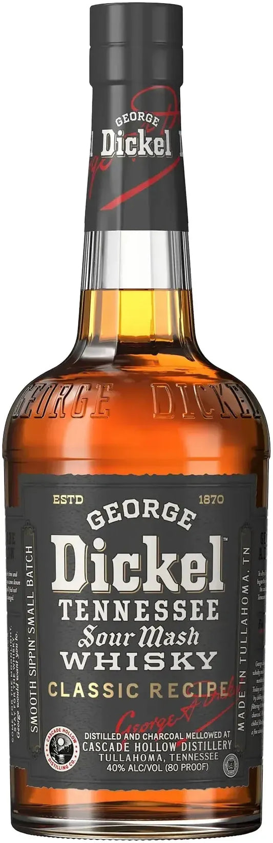 Buy George Dickel No. 8 Tennessee Whisky 1L Online at Bottle Stop
