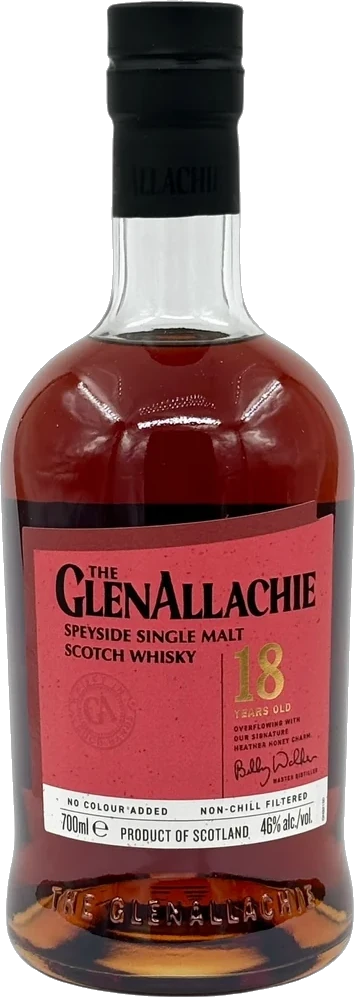 The GlenAllachie 18 Year Old Speyside Single Malt Scotch Whisky 700ml | Bottle Stop