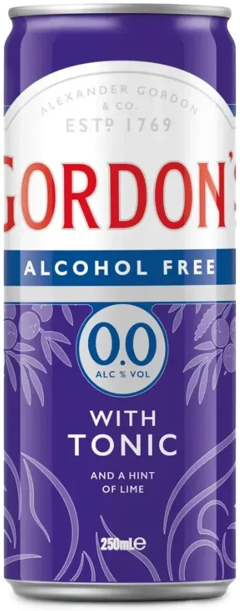 Gordon's Alcohol Free Gin & Tonic 0.0% 250ml